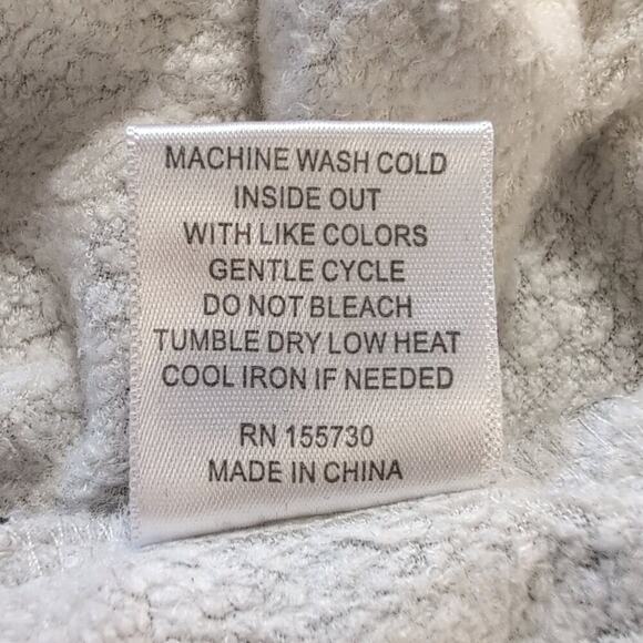 Jane and Delancey zebra novelty print crewneck sweatshirt, size XL - Picture 5 of 9